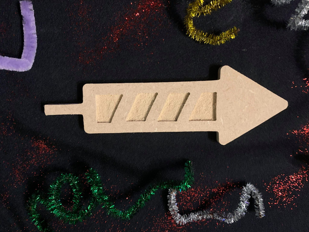 6mm Rocket Shape -  Ideal For Fireworks, Diwali Or Chinese New Year Play Or Crafts