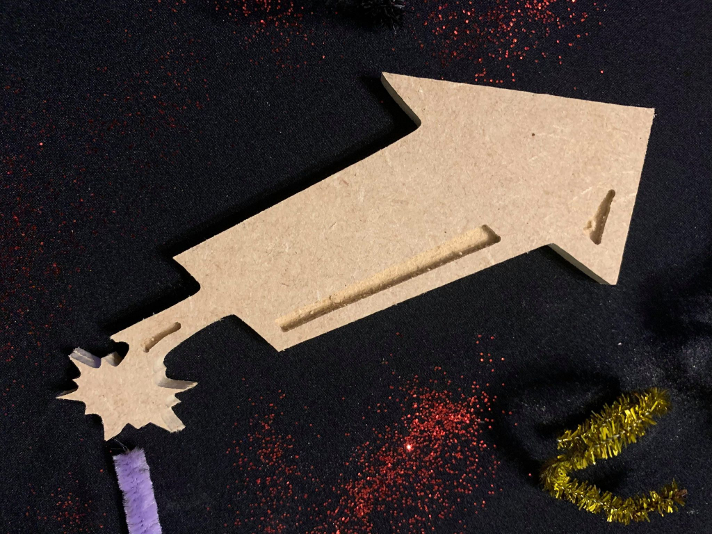 6mm Rocket Shape No2 _  Ideal For Fireworks , Diwali Or Chinese New Year  Play Or Crafts