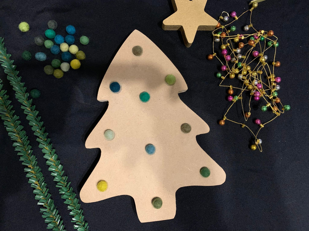 Fine Motor Skills Christmas Tree
