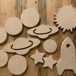 Rocket, Stars And Planet Set