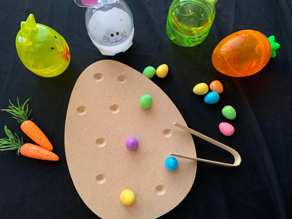Fine Motor Skills Egg Shape