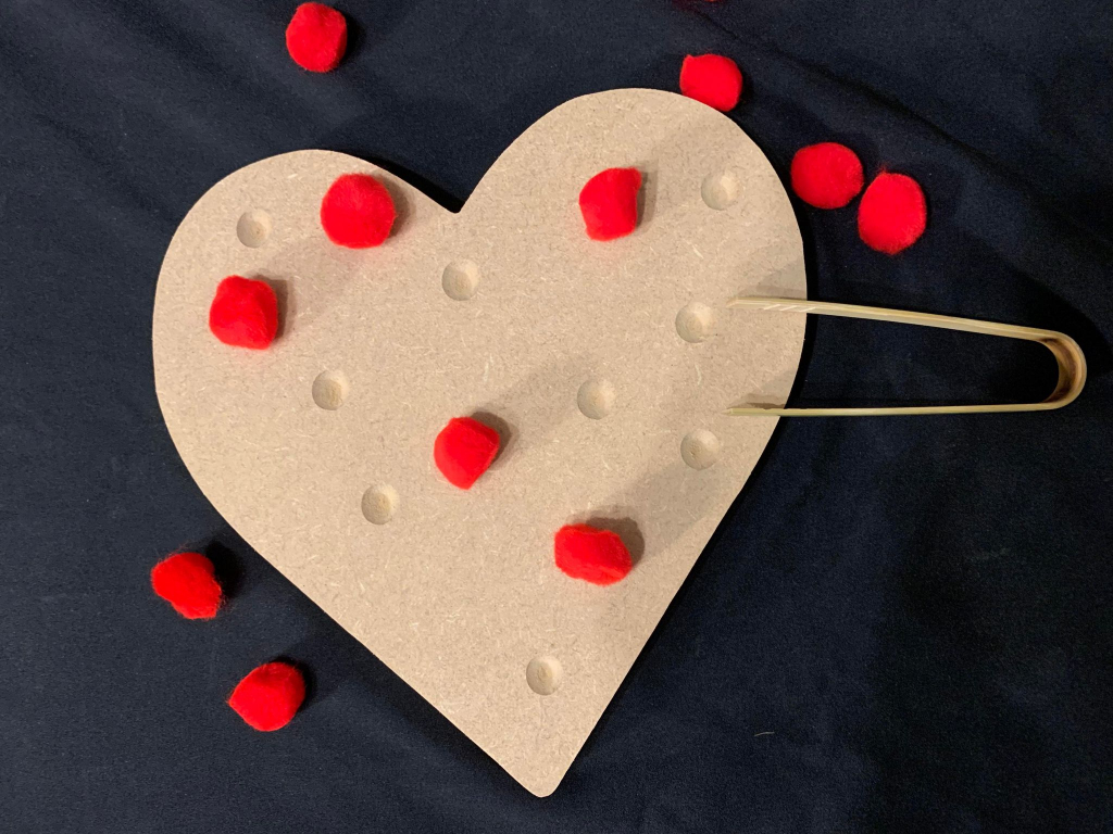 Fine Motor Skills Heart Shape - Ideal For Mothers Or Valentines Day Fine Motor Skill Activities