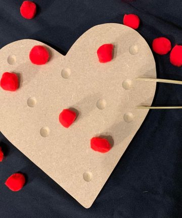 Fine Motor Skills Heart Shape - Ideal For Mothers Or Valentines Day Fine Motor Skill Activities - Image 1
