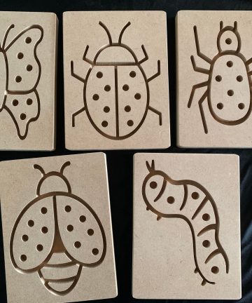 Fine Motor Skills Insect Boards