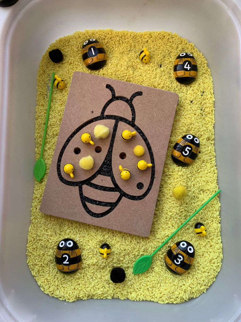 Fine Motor Skills Insect Boards