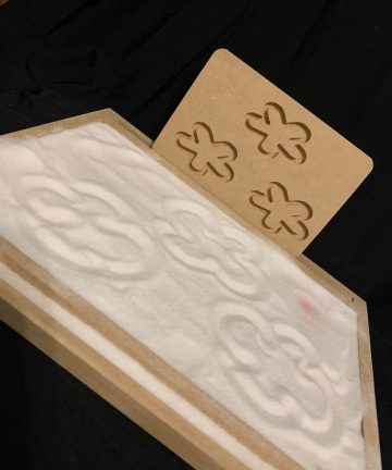 Sand Writing Tray ideal for mark making and strengthen hand muscles for writing - Image 5
