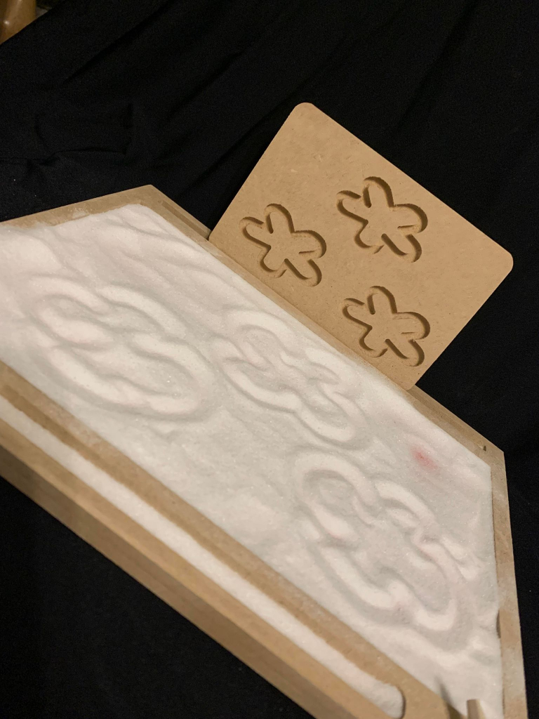 Sand Writing Tray ideal for mark making and strengthen hand muscles for writing