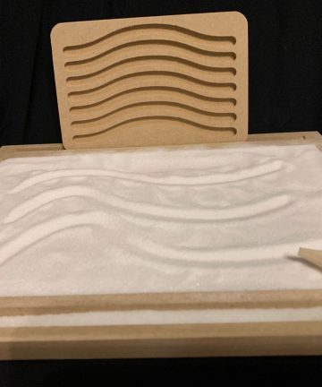 Sand Writing Tray ideal for mark making and strengthen hand muscles for writing - Image 6