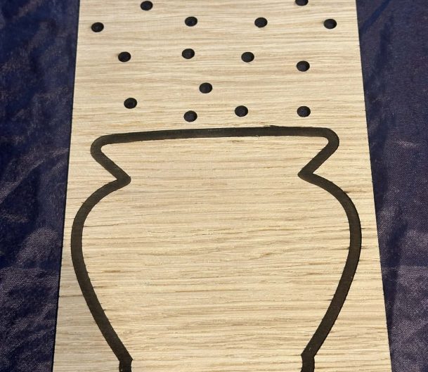 Flower Collecting Vase Boards- great fine motor skills activity