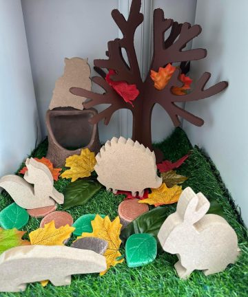 Tree 3D standing ideal for Displays, Self Registration, small world play - Image 11
