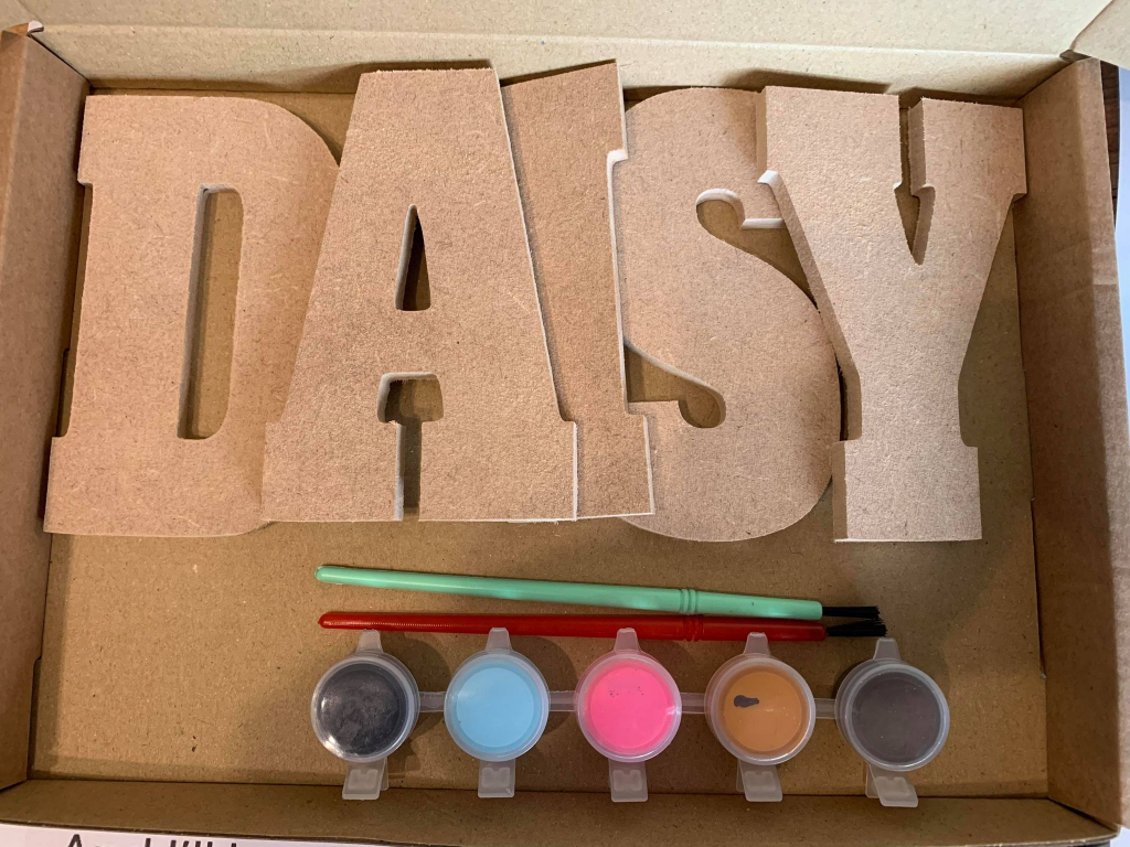 Loose Letter Personalised Name Box