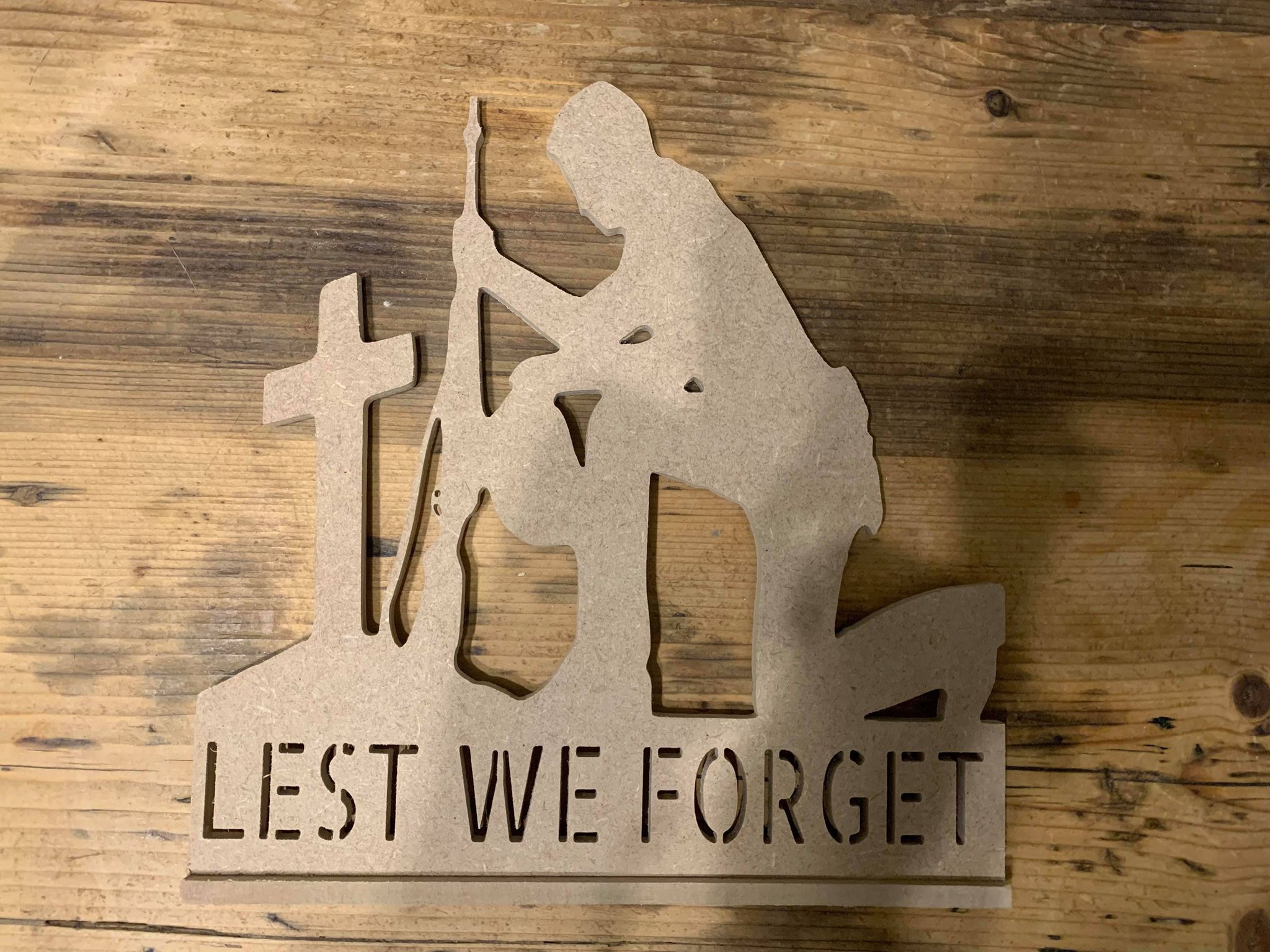 Lest We Forget Solider