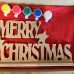 Standing Merry Christmas Sign Box Set