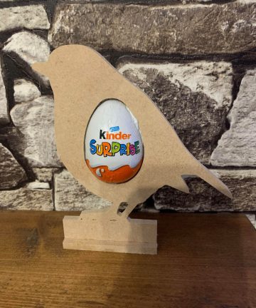 Christmas Robin Kinder Egg Holder - Image 2