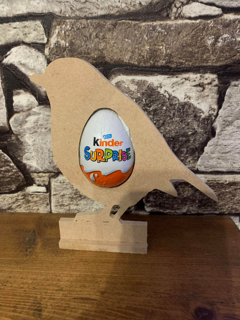 Christmas Robin Kinder Egg Holder