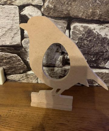 Christmas Robin Kinder Egg Holder - Image 1