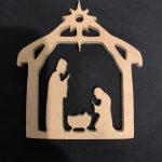 Nativity tree decoration