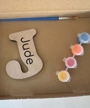 Letter With Personalised Name Craft Box - Ideal Gifts Or Personalised Craft Activity - Image 4