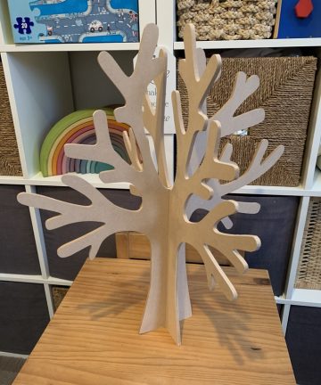 Tree 3D standing ideal for Displays, Self Registration, small world play - Image 13