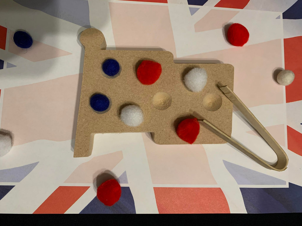 Fine Motor Skills Flag