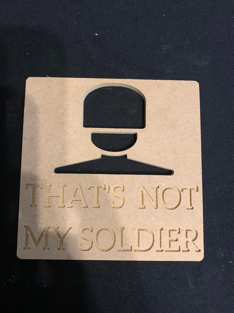 That’s Not My Soldier Board