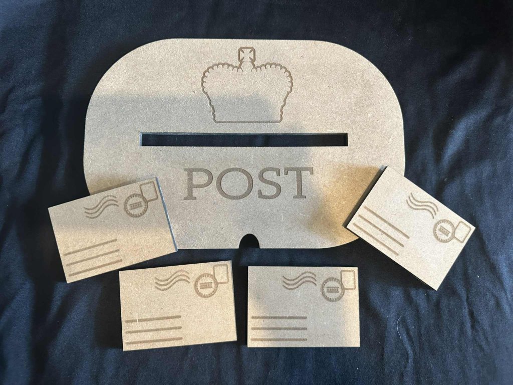 Ikea Flisat Post Box Activity Lid - Great For Role Play