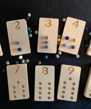 Fine Motor Skills Number Boards - Image 1