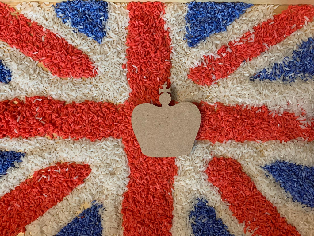 Plain Crown. Ideal for Royal, London Or British Value Themes