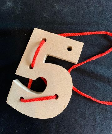 Threading Numbers 18mm - An Ideal Pack To Help Little Ones With Numeracy And Number Recognition - Image 2