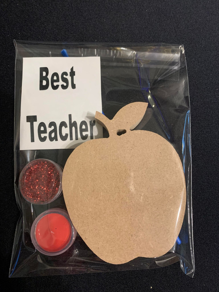 Paint Your Own Standing Apple