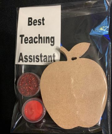 Paint Your Own Standing Apple - Image 4