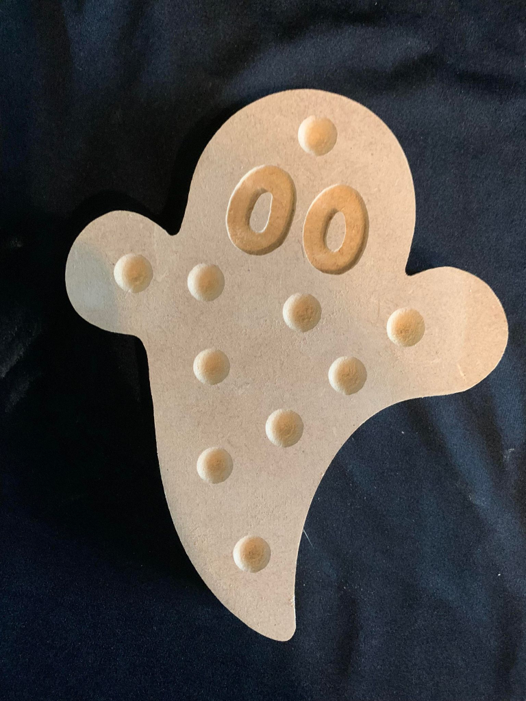 Fine Motor Skills Ghost Shape