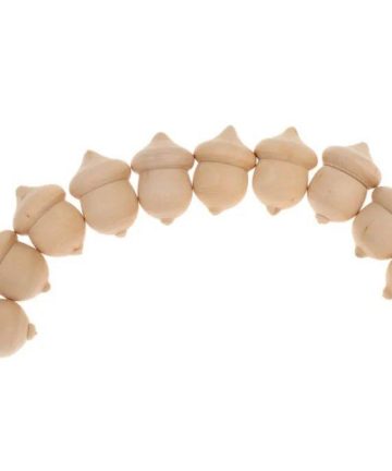 Wooden Acorns