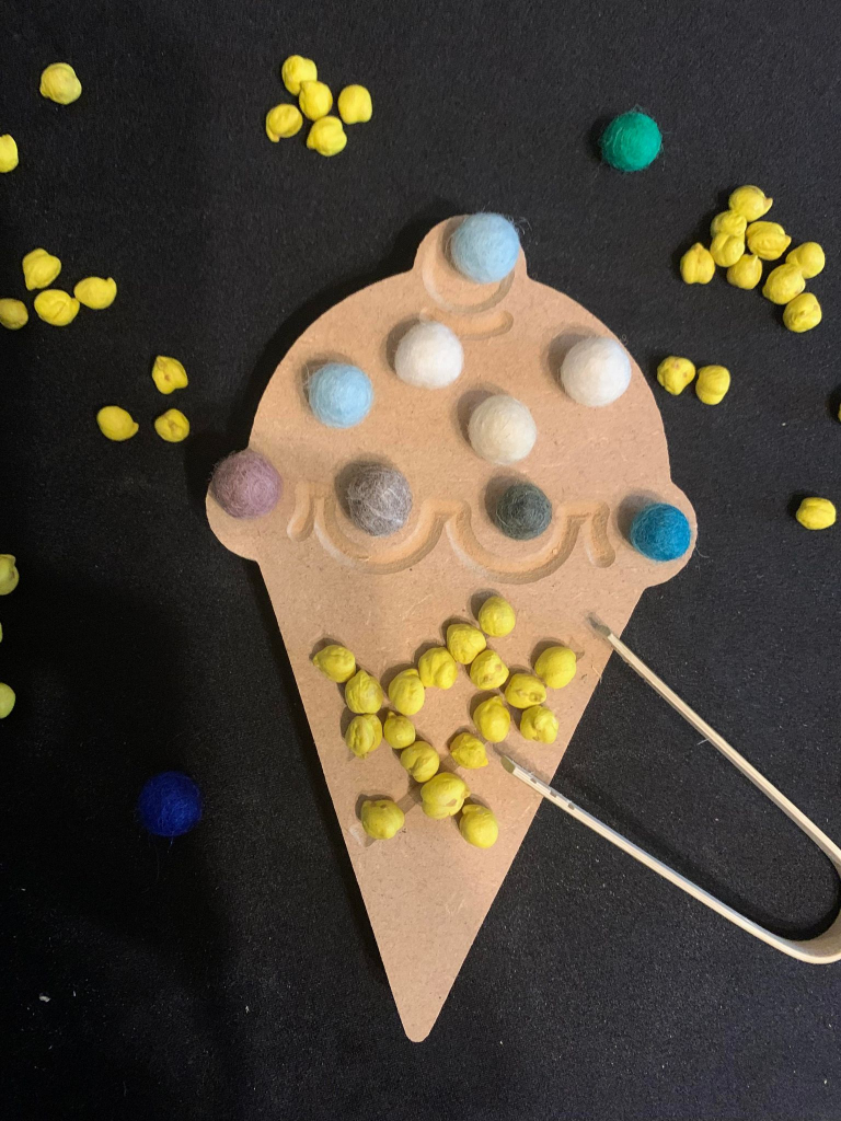 Fine Motor Skills Ice Cream
