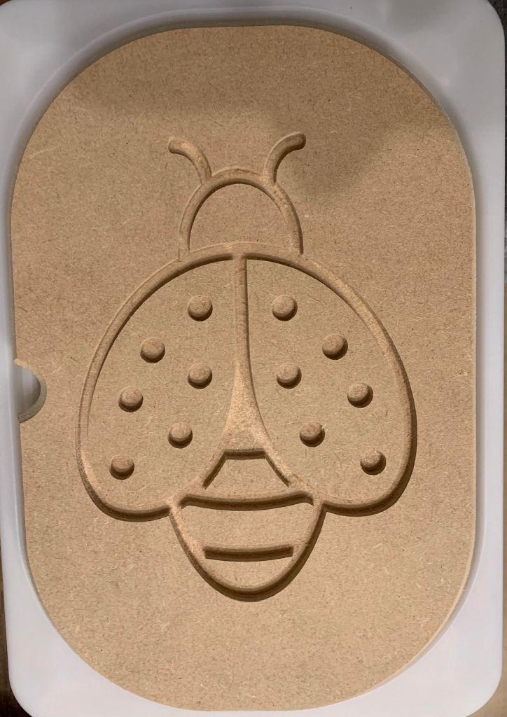 Ikea Flisat Trofast Play Lids - Small - Bee