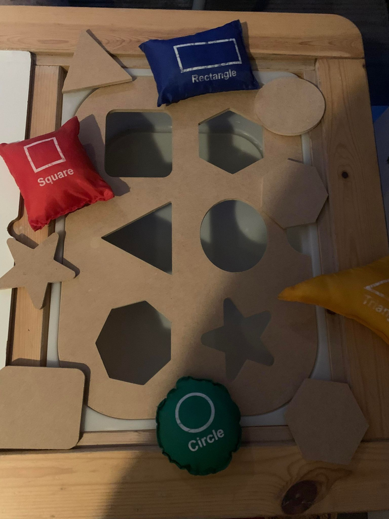 Ikea Flisat/Trofast Play Lid Shapes Woodings Woodshack