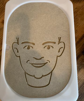 Ikea Flisat/Trofast Play Lid - Faces - Image 2