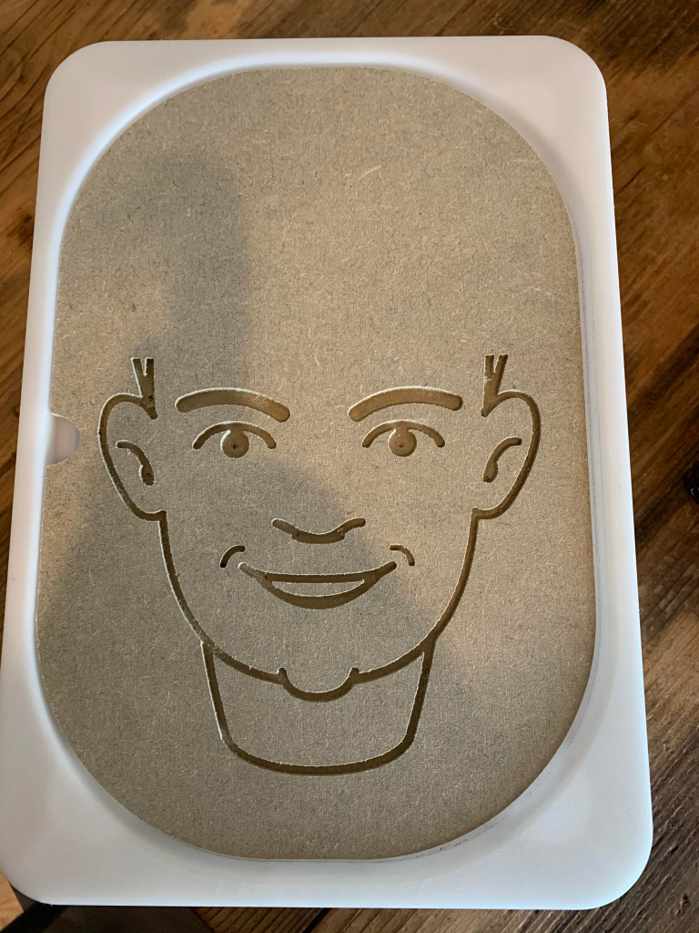Ikea Flisat/Trofast Play Lid - Faces