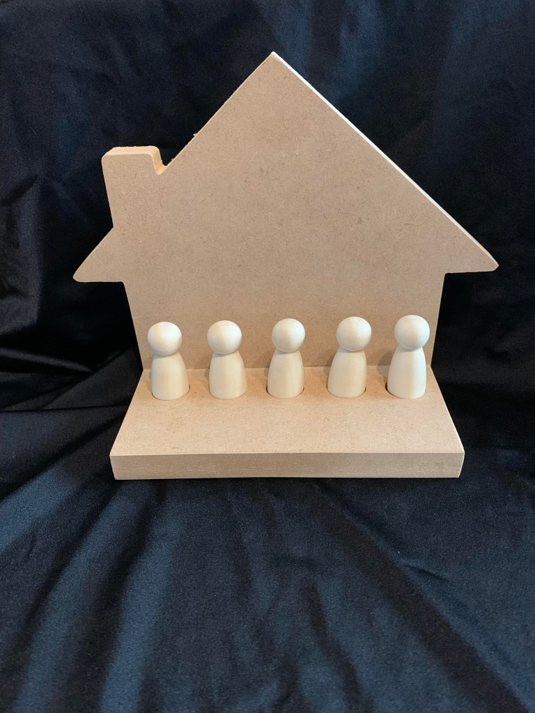House ideal for self registration with the peg Dolls