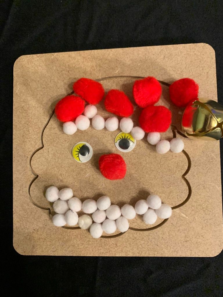 Santa Loose Part Board