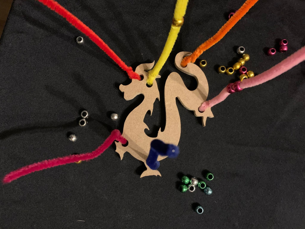Threading Dragon - Ideal For Chinese New Year Or Celebrations Funky Finger Play