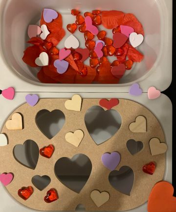 Ikea Flisat  Heart Activity Lid - Ideal For Valentines Or Mothers Day Play - Image 2