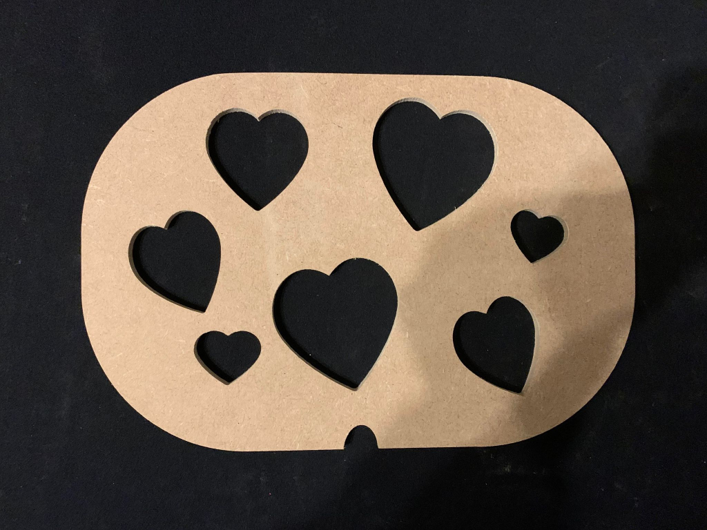 Ikea Flisat  Heart Activity Lid - Ideal For Valentines Or Mothers Day Play