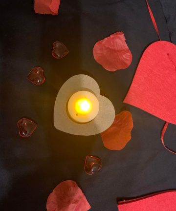 Heart Shape Holder And Battery Tea Light - Ideal For Mothers Or Valentines Day - Image 2