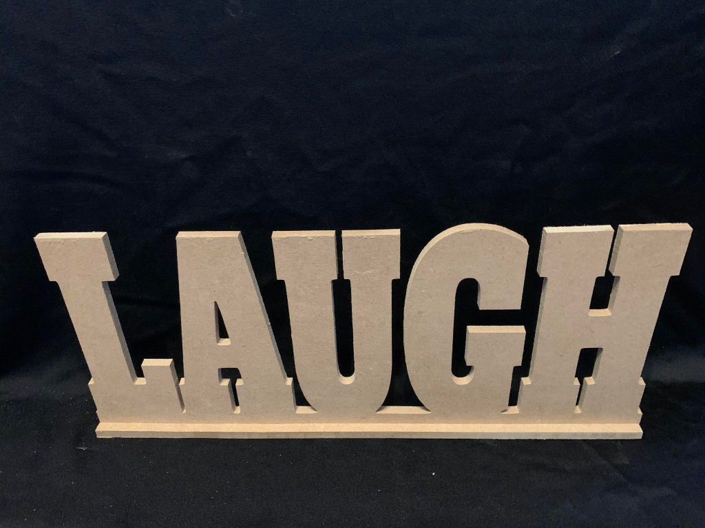 Laugh Standing Sign
