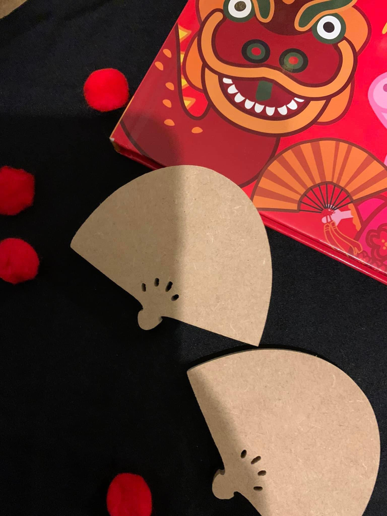 Pack Of 6 Chinese New Year Shapes - Ideal For Chinese New Year Play Or Crafts