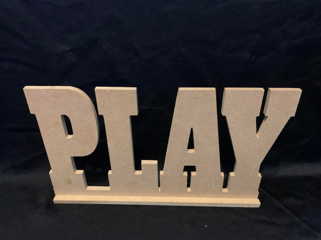 Play Standing Sign