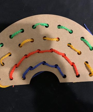 Threading Rainbow - Great For Weather Or St. Patricks Day Activities - Image 2