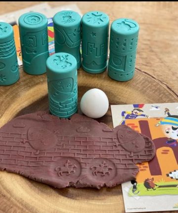 Let’s Roll Nursery Rhyme rollers from Yellow Door ideal for play doh or sand - Image 1