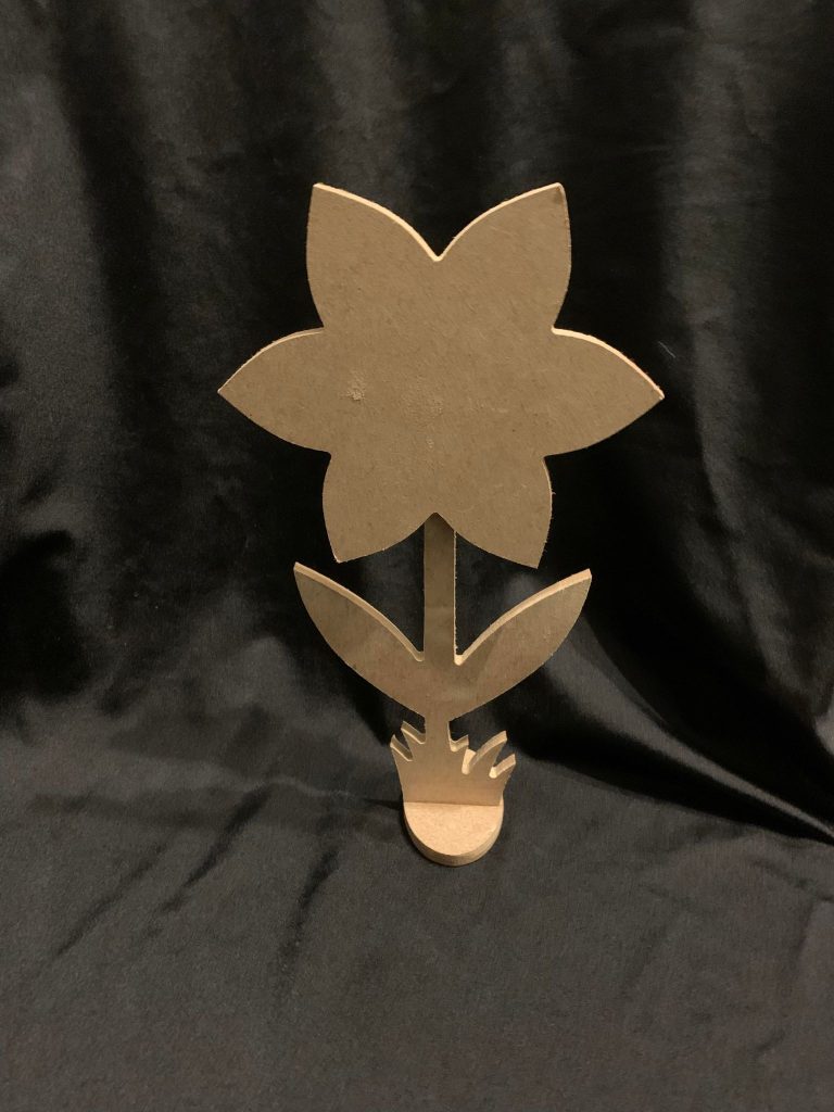 Standing 3D flower - Ideal For Mothers Day, Easter, Spring, Summer or Season Crafts Or Gifts